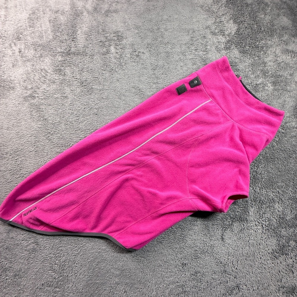 Ruffwear Dog Climate Changer Fleece Jacket Size XL Hot Pink Sweater Jacket